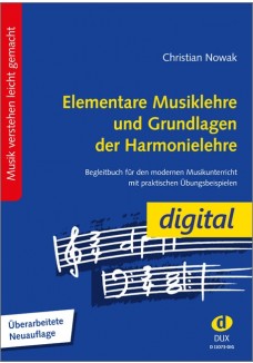 Elementare Musiklehre und Grundlagen der Harmonielehre - digitale Version